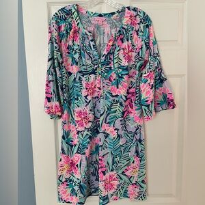 Lilly Pulitzer Shift Dress - Pink, Green, Blue